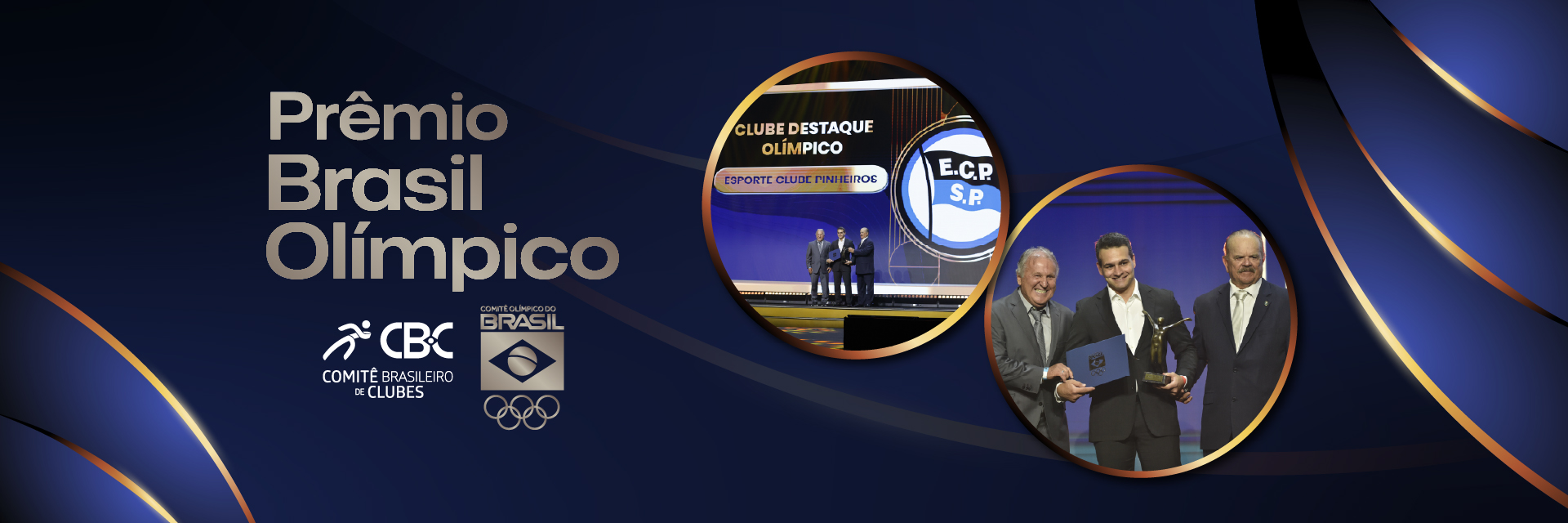 Esporte Clube Pinheiros - SP é eleito “Clube Destaque Olímpico” na 27ª edição do Prêmio Brasil Olímpico