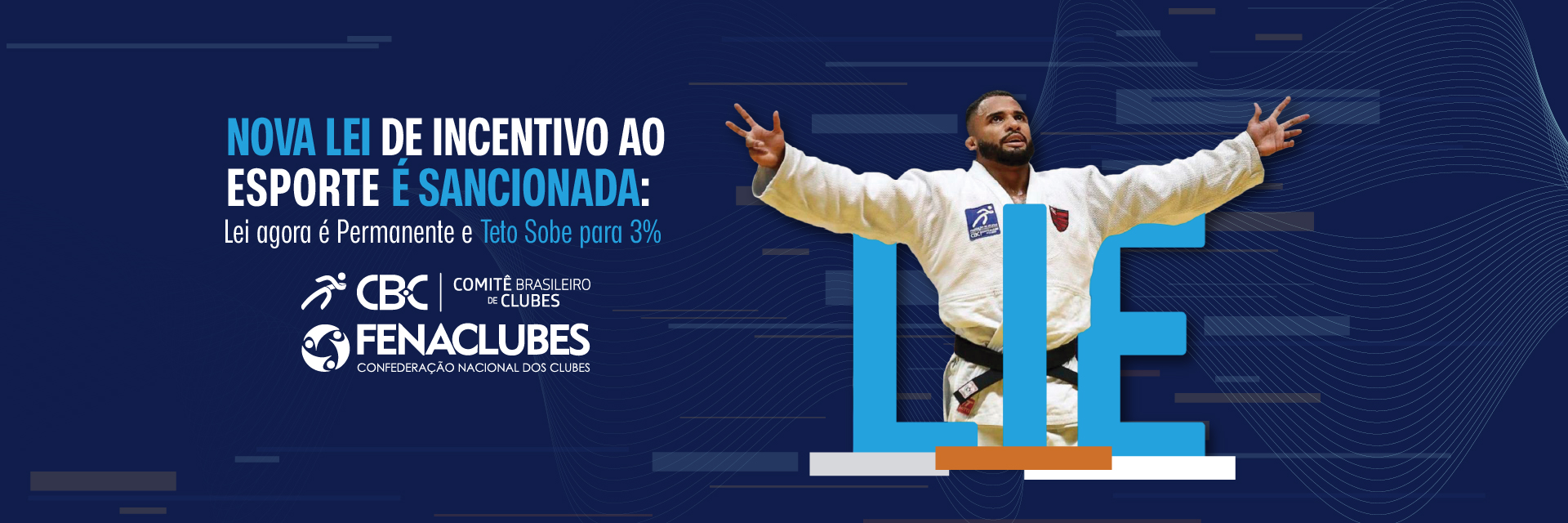 Nova Lei de Incentivo ao Esporte é Sancionada: Lei agora é Permanente e Teto Sobe para 3% 