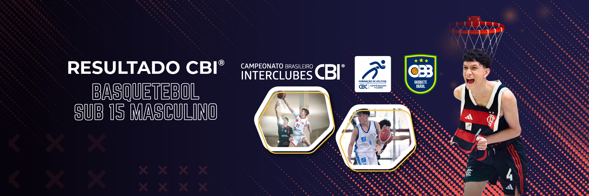 Resultado da etapa Classificatória do CBI® de Basquetebol Sub 15 Masculino 