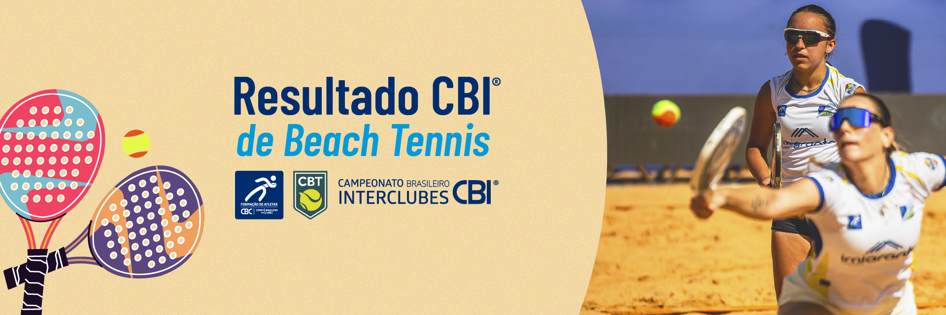 CBI® de Beach Tennis reúne jovens talentos e profissionais em João Pessoa/PB