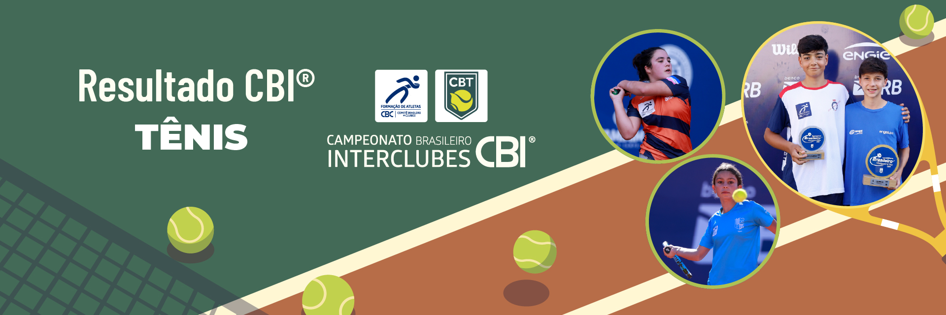 Resultados do CBI® de Tênis – Circuito Nacional Juvenil CBT 