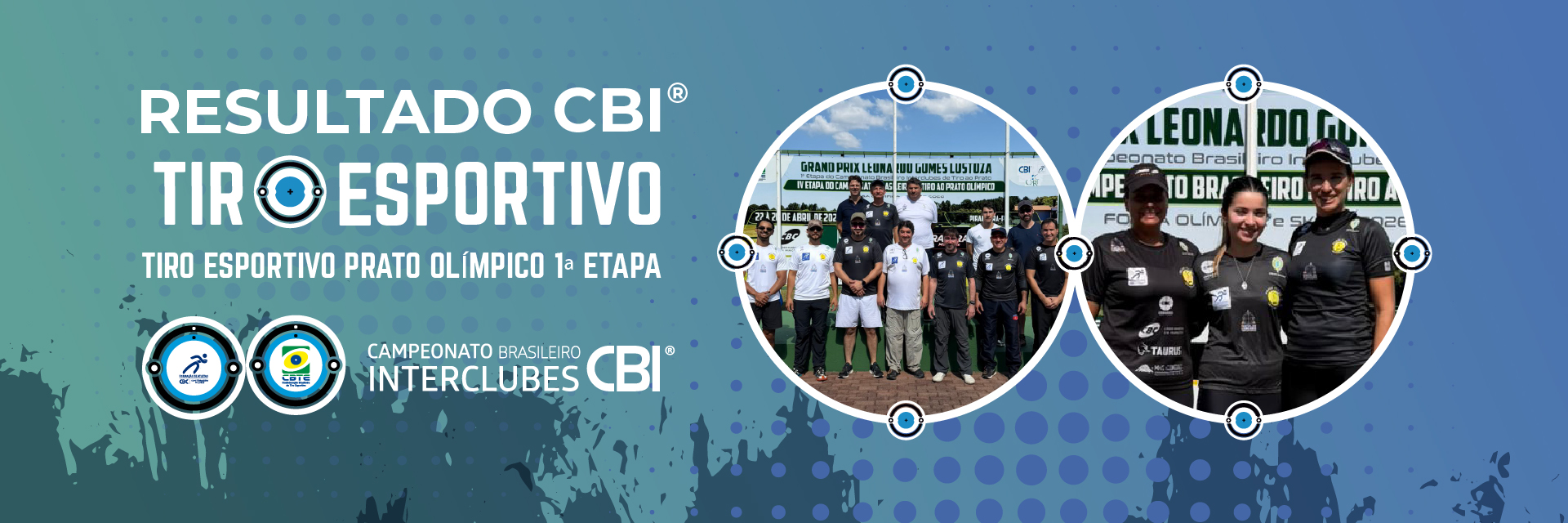 Resultado Oficial do CBI® de Tiro Esportivo Prato Olímpico - 1ª Etapa