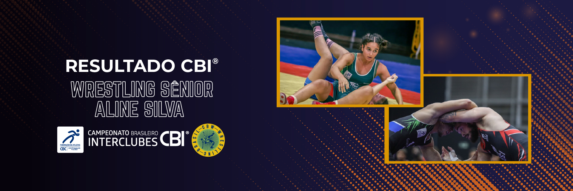 Resultado CBI® de Wrestling Sênior Aline Silva no Rio de Janeiro/RJ