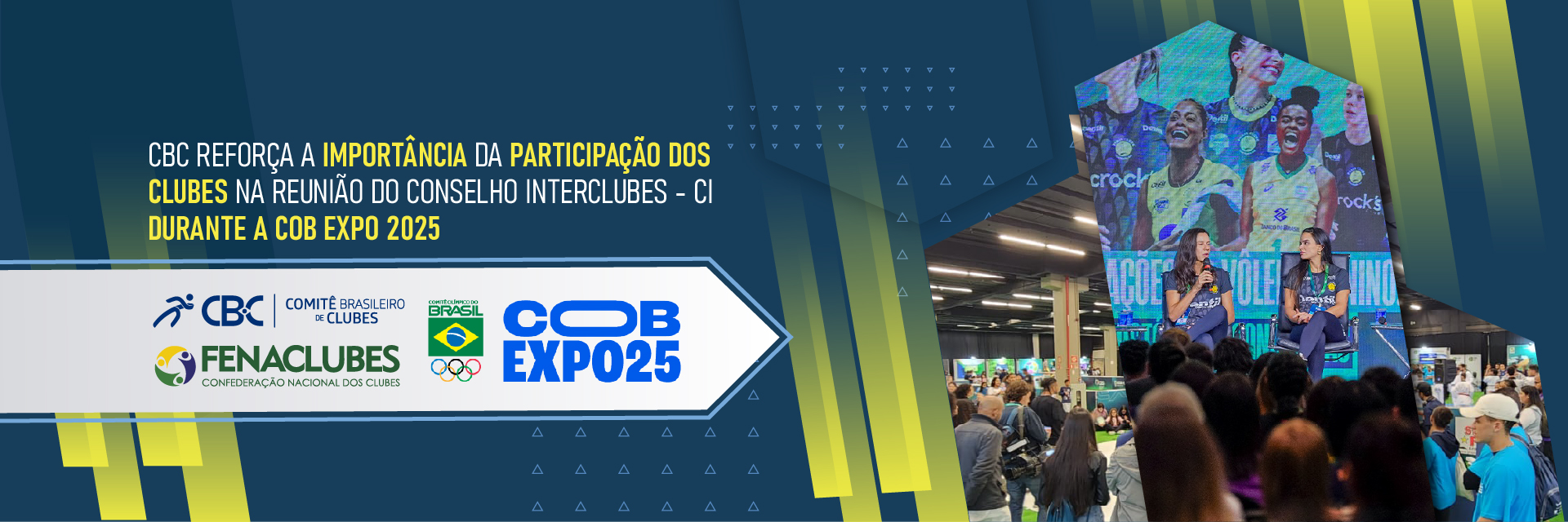 CBC reforça a importância da participação dos Clubes na Reunião do Conselho Interclubes - CI durante a COB EXPO 2025