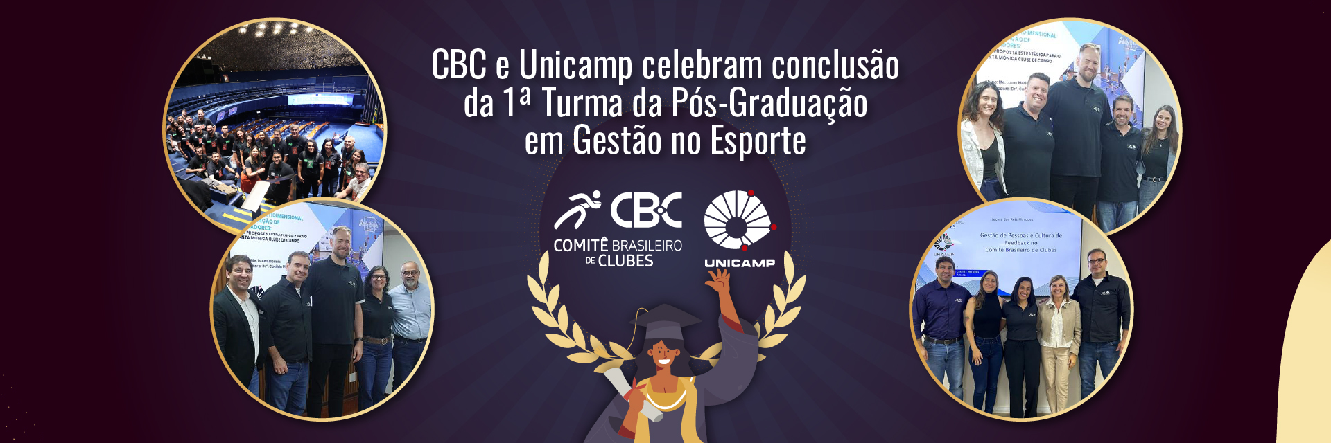 CBC e Unicamp celebram conclusão da 1ª Turma da Pós-Graduação em Gestão no Esporte