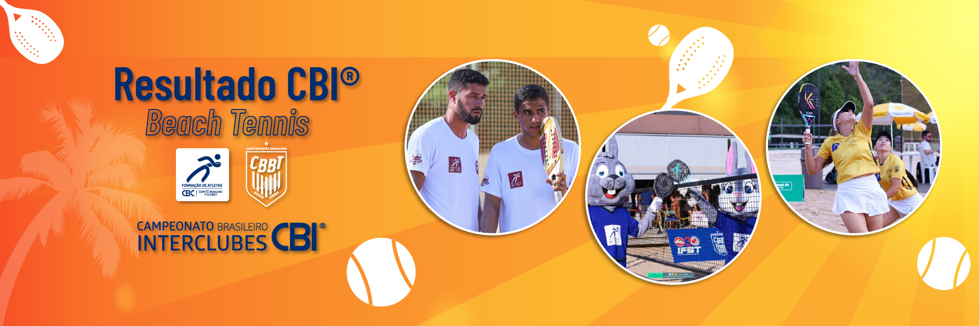 Resultado da 1ª Etapa do CBI® Circuito Brasileiro de Beach Tennis