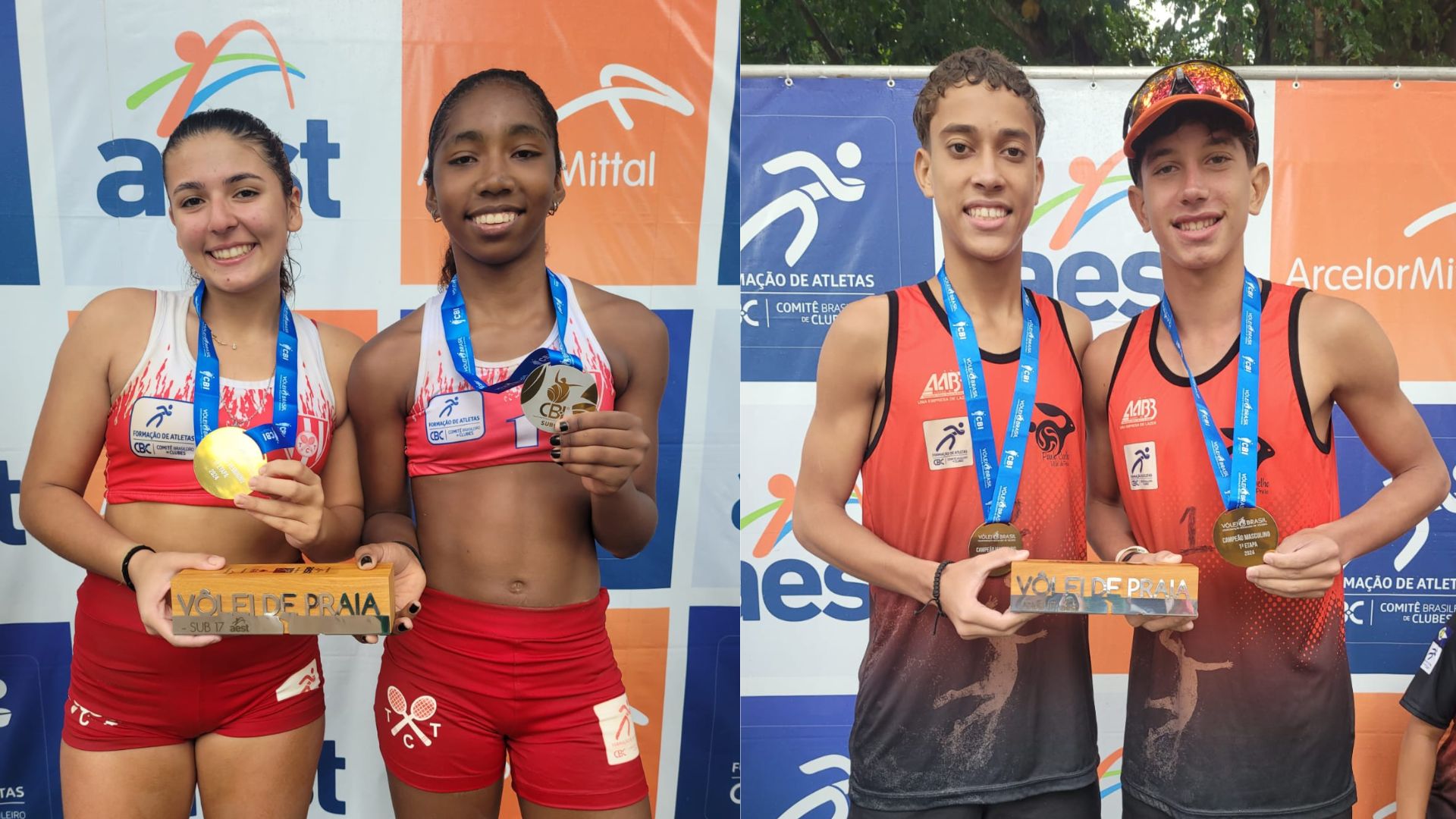 Campeonato Brasileiro Interclubes - CBI® de Vôlei de Praia Sub 17 - 1ª Etapa