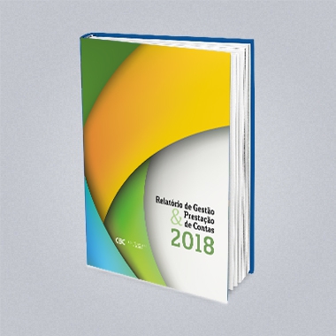 Capa do Relatório de Gestão e Prestação de Contas - 2018