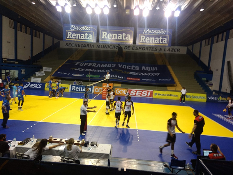 Campeonato Brasileiro Interclubes de Vôlei - Supeliga (Masculino) - Vôlei Renata x SESI SP