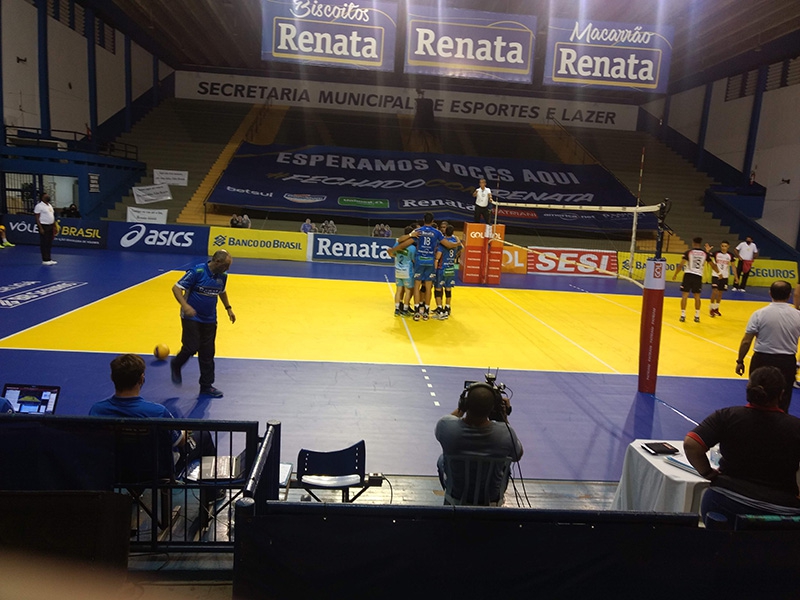 Campeonato Brasileiro Interclubes de Vôlei - Supeliga (Masculino) - Vôlei Renata x SESI SP