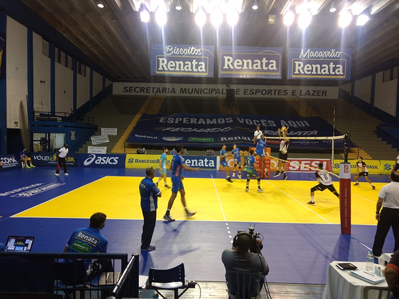 Campeonato Brasileiro Interclubes de Vôlei - Supeliga (Masculino) - Vôlei Renata x SESI SP