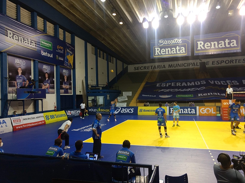 Campeonato Brasileiro Interclubes de Vôlei - Supeliga (Masculino) - Vôlei Renata x SESI SP