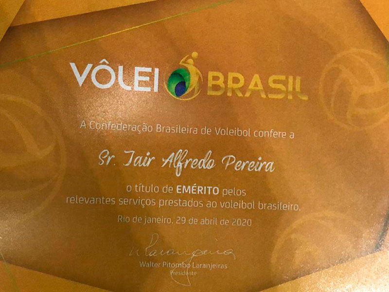 Homenagem Vôlei Brasil