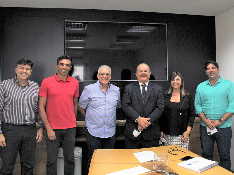 Foto Reunião com presidente em 25/1/2021