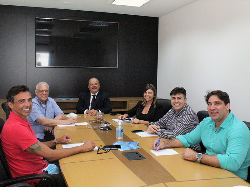 Foto Reunião com presidente em 25/1/2021