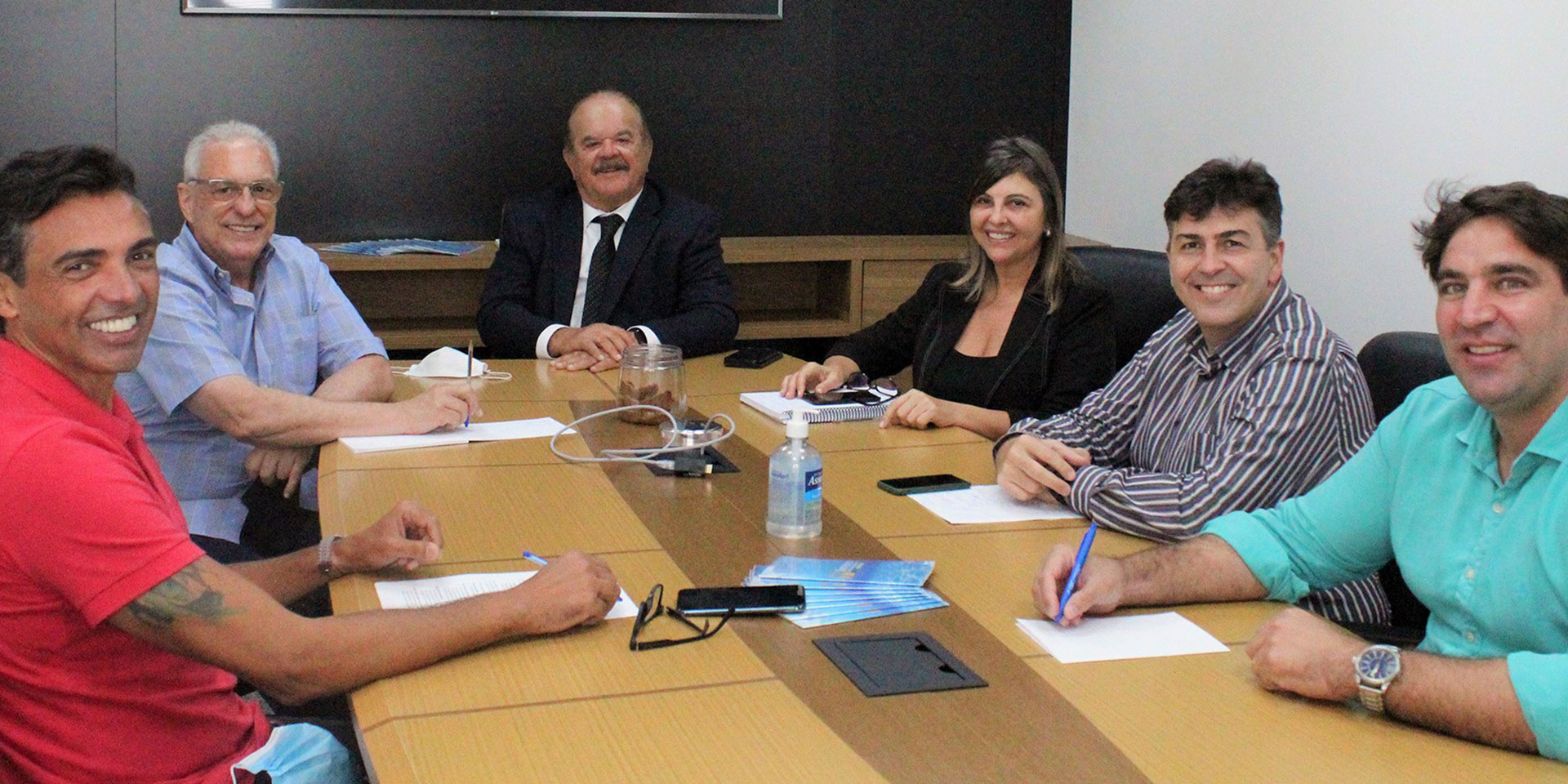 Foto Reunião com presidente em 25/1/2021