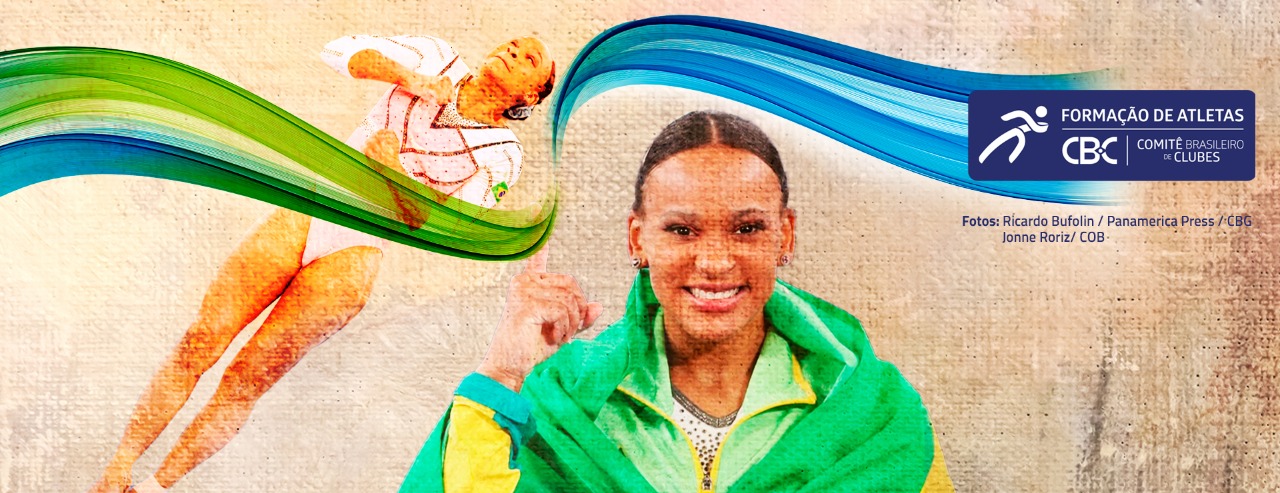 Rebeca Andrade, atleta do Clube de Regatas do Flamengo-RJ, é ouro na Ginástica Artística nos Jogos Olímpicos de Tóquio