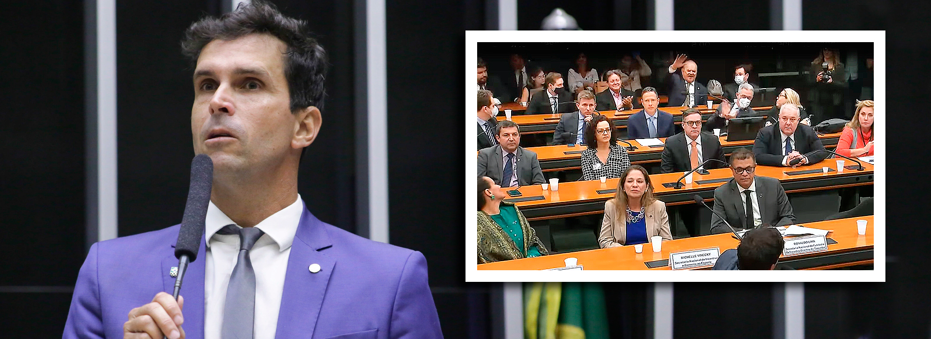 "Os Clubes são a célula mater do esporte brasileiro" declara Deputado Luiz Lima em Audiência Pública da Câmara Federal