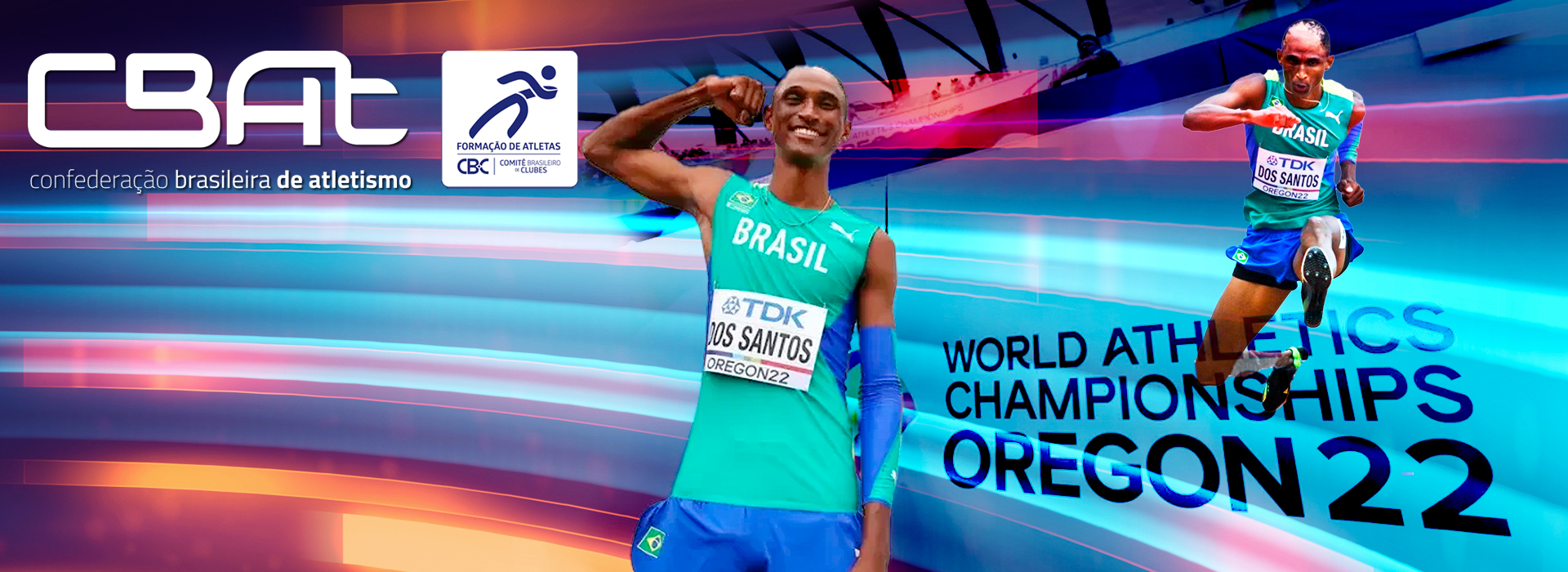 Alisson dos Santos do Esporte Clube Pinheiros-SP conquista medalha de ouro no Mundial de Atletismo
