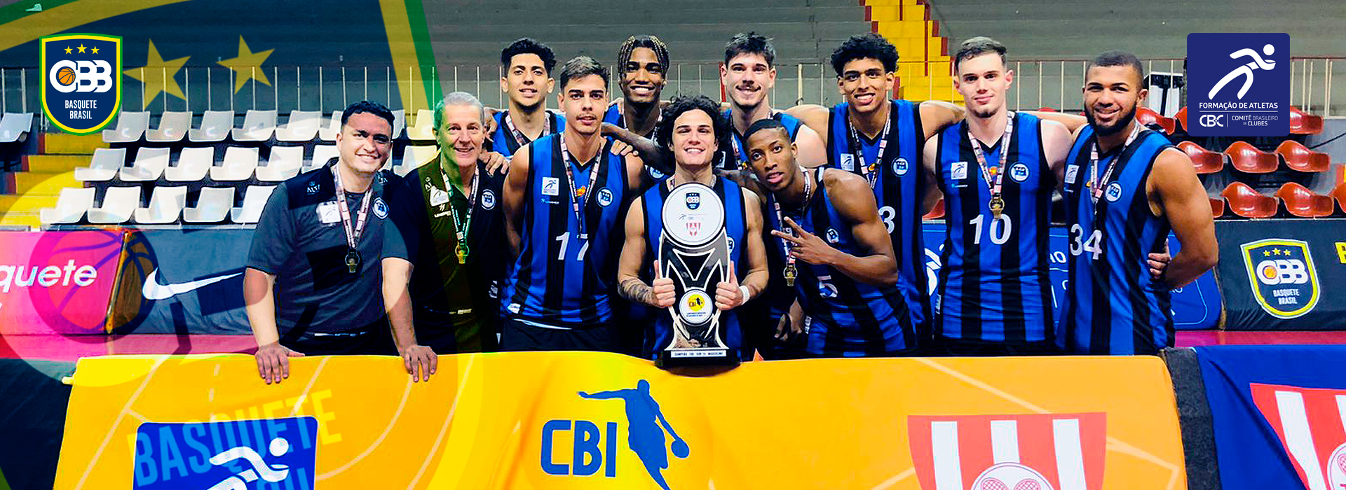 Esporte Clube Pinheiros-SP conquista título do CBI® Sub 19 de Basquetebol Masculino