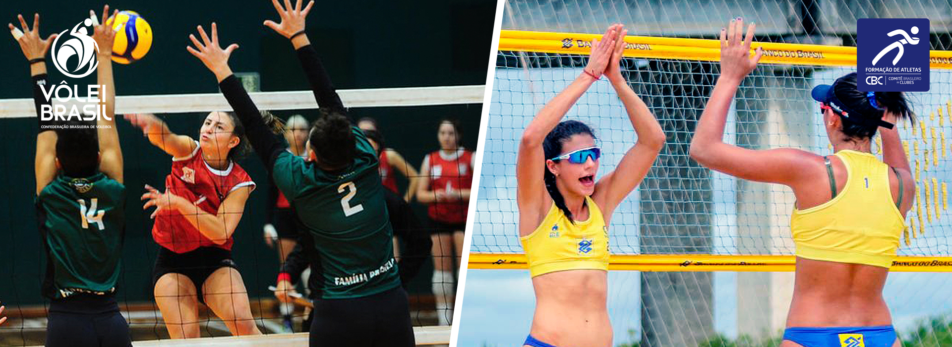 Show do Voleibol Feminino, nas quadras e também nas areias 