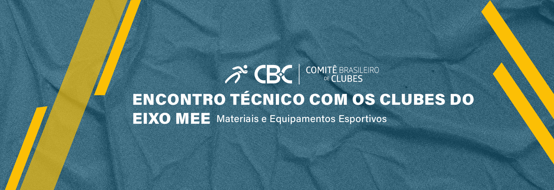 Técnico com os Clubes do Eixo de Materiais e Equipamentos Esportivos (MEE)