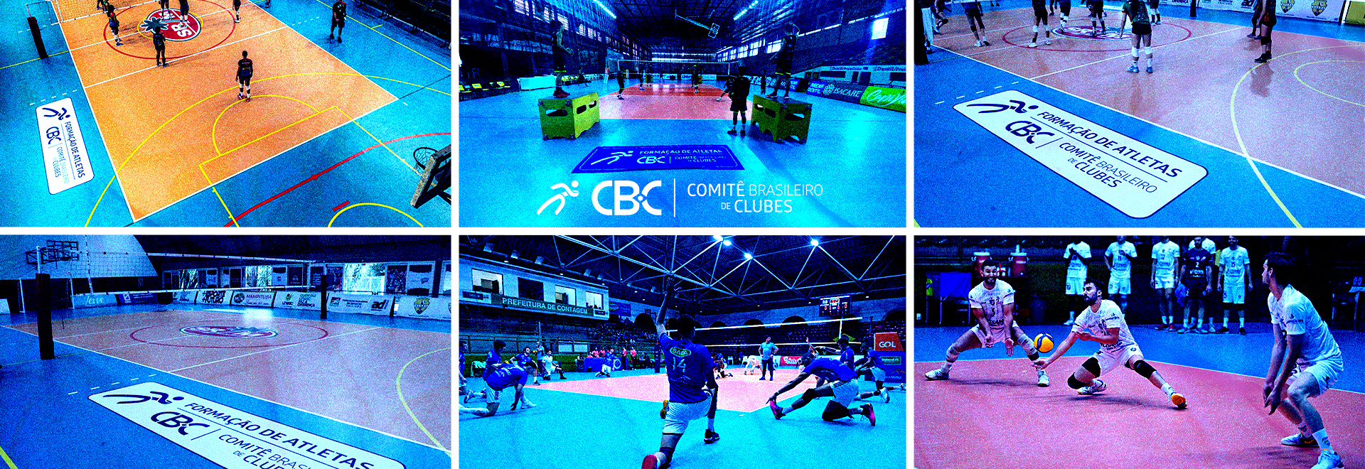 Clubes recebem recursos do CBC para aquisição de novos pisos para o Voleibol 
