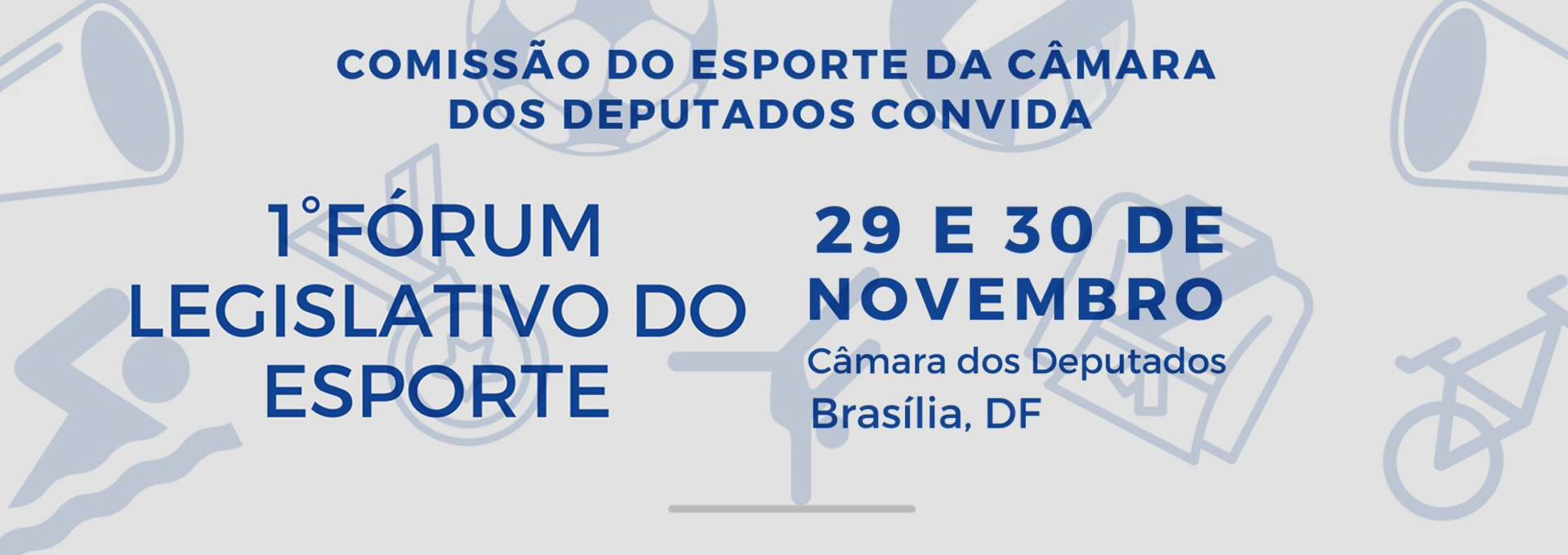 Comissão da Câmara dos Deputados promove o 1º Fórum Legislativo do Esporte 