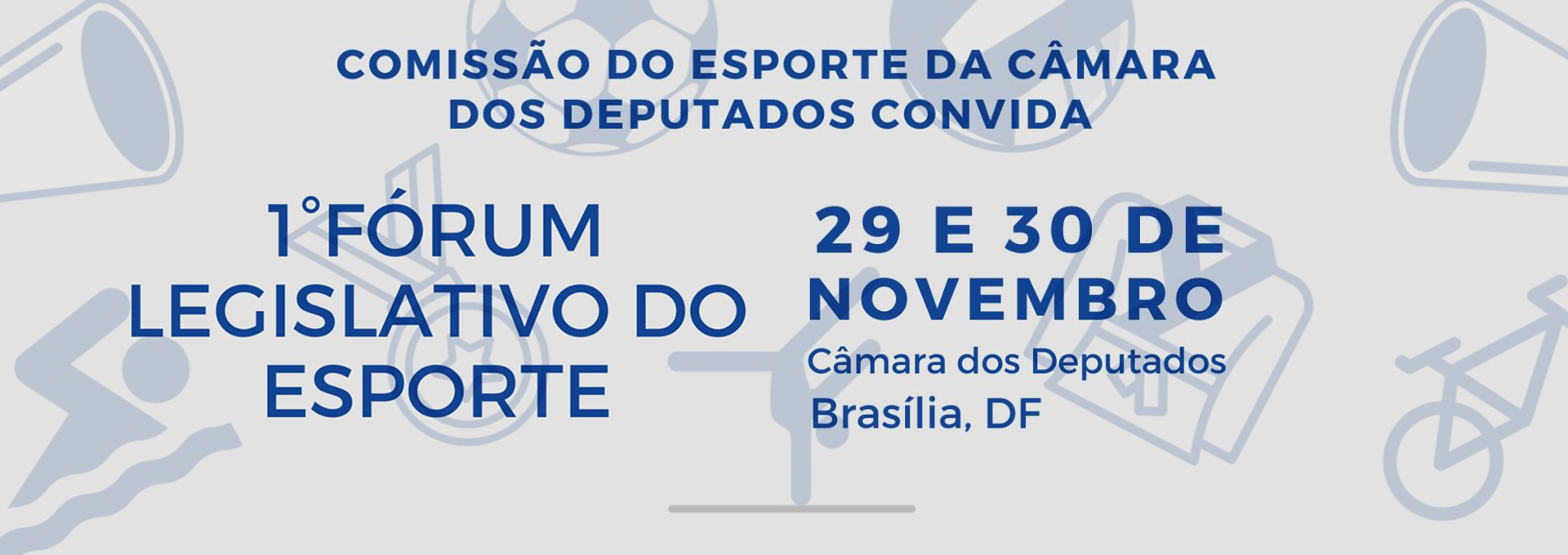 1º Fórum Legislativo do Esporte: Diálogo e Colaboração para o Futuro do Esporte no Brasil