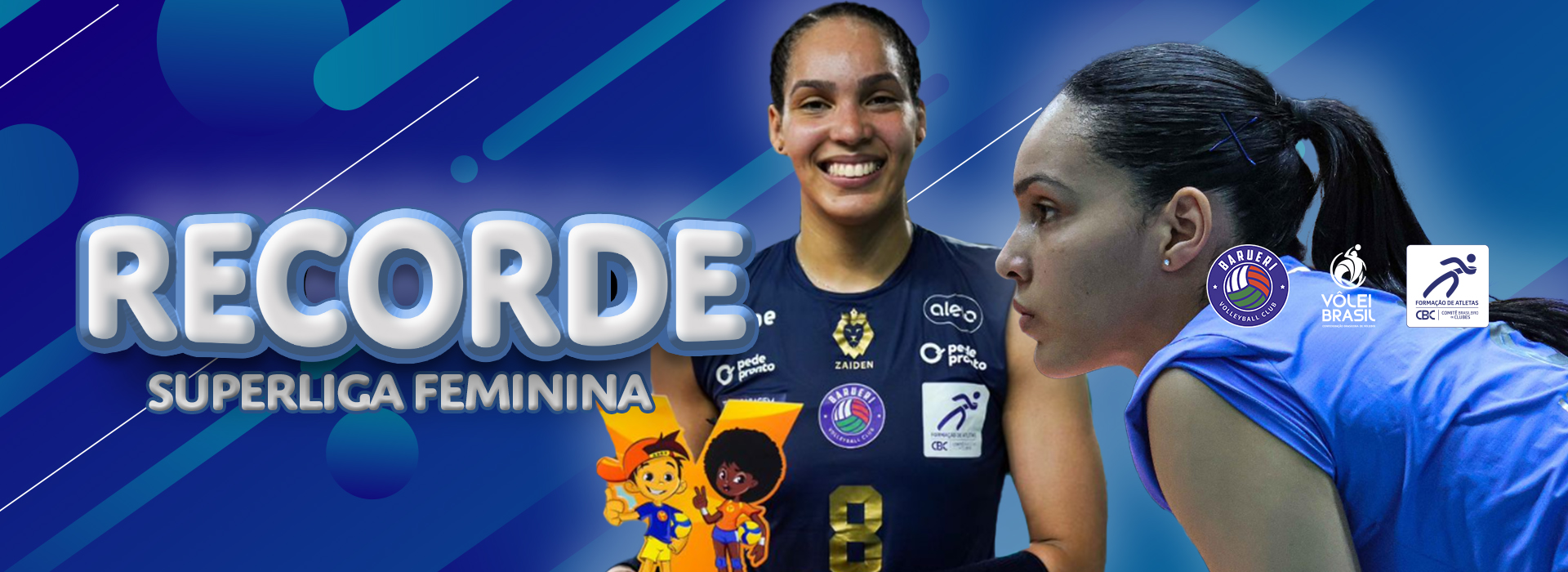 Atleta do Barueri Volleyball – SP bate o recorde com maior número de pontos em uma partida do CBI® Superliga Feminina