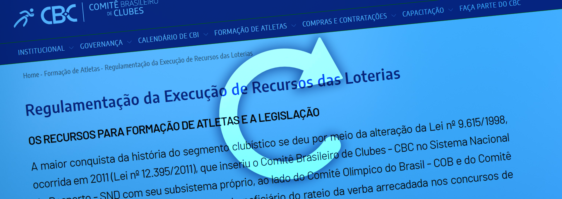 CBC atualiza regulamentos de acordo com a nova Lei Geral do Esporte