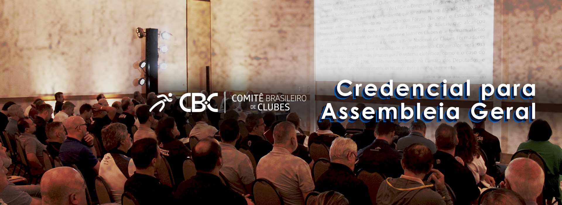 Participação nas Assembleias Gerais Ordinárias do CBC: Importante informação sobre a representação dos Clubes