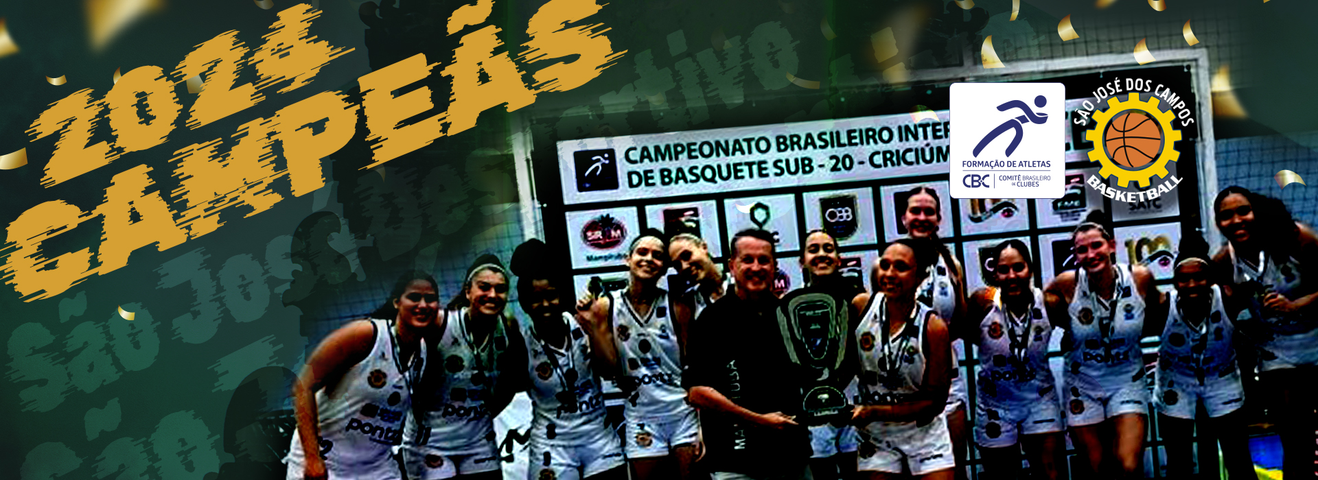 São José é campeão do CBI® de Basquetebol Sub 20 Feminino de 2024