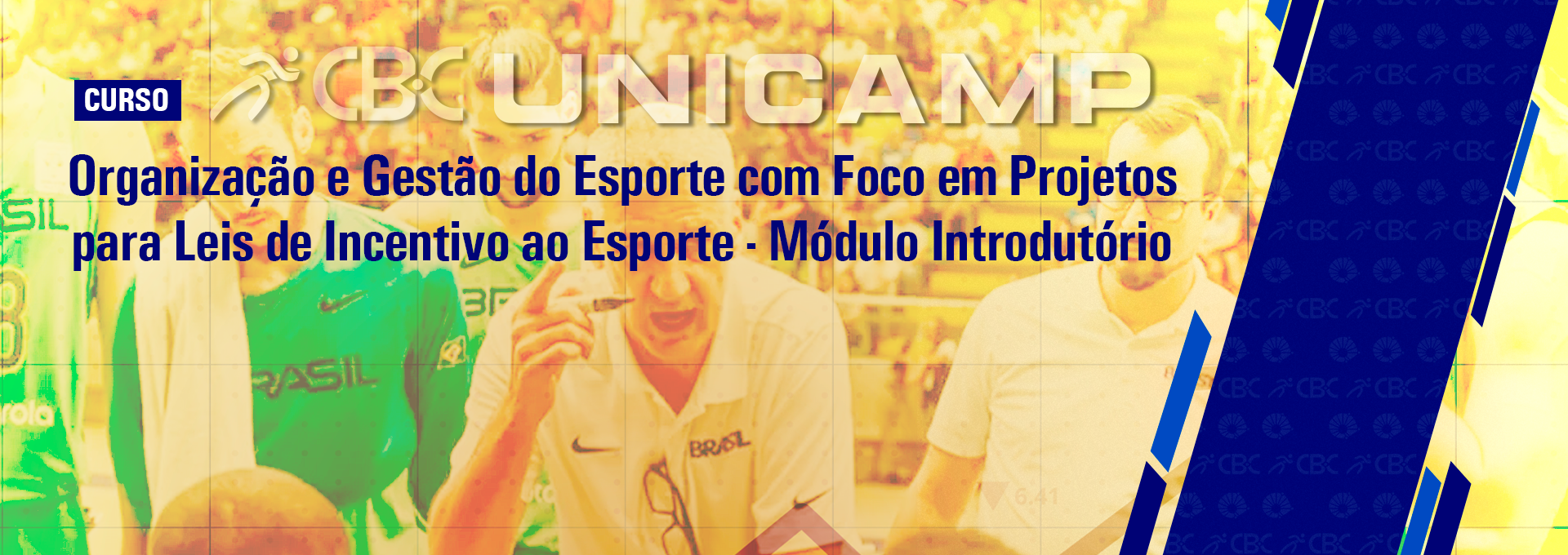 Abertas as Inscrições para Curso de Organização e Gestão do Esporte com Foco em Projetos para Leis de Incentivo ao Esporte