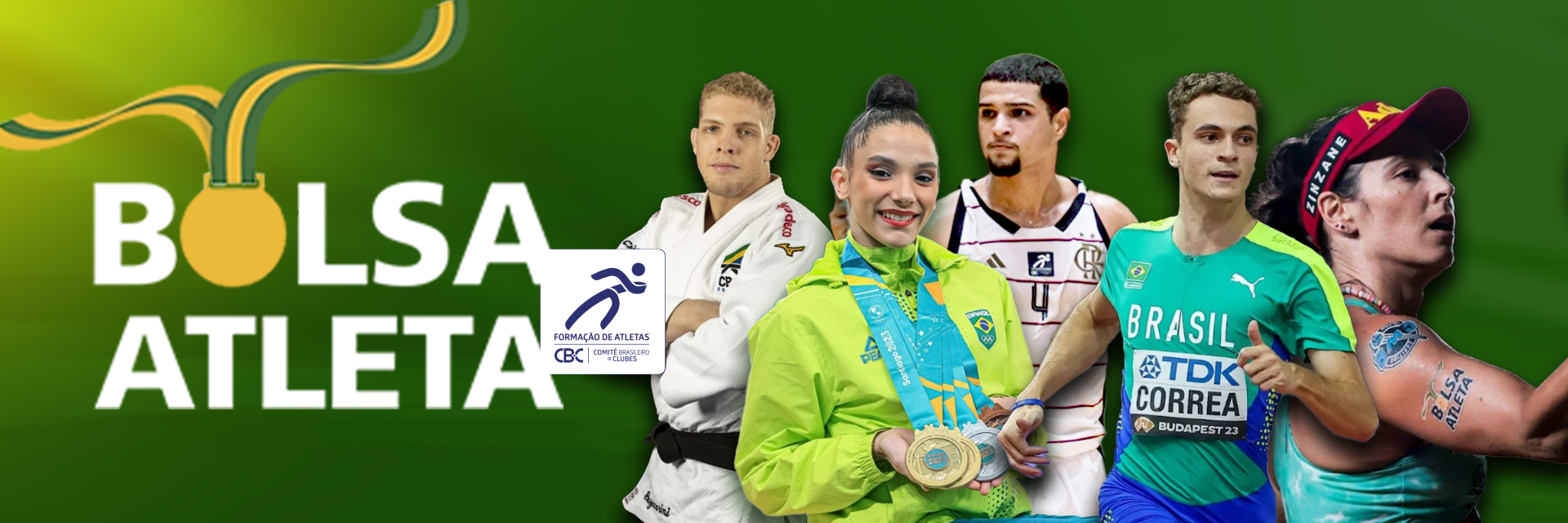 Atletas dos Clubes integrados representam 83% dos contemplados com a Bolsa-Atleta nos Esportes apoiados pelo CBC