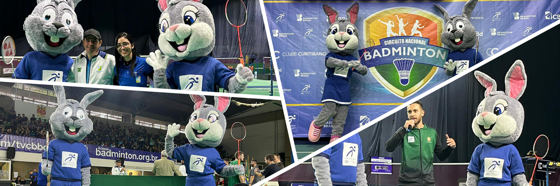 Clube Curitibano - PR é o primeiro a utilizar Mascotes do CBC em um CBI®