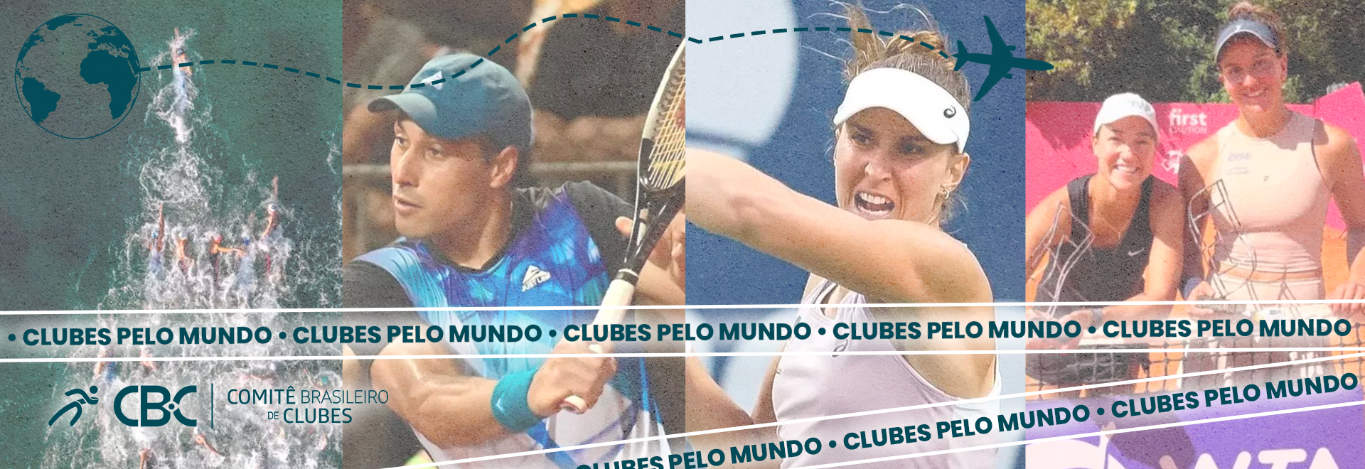  Brasil destaca-se em Águas Abertas e no Tênis Mundial 