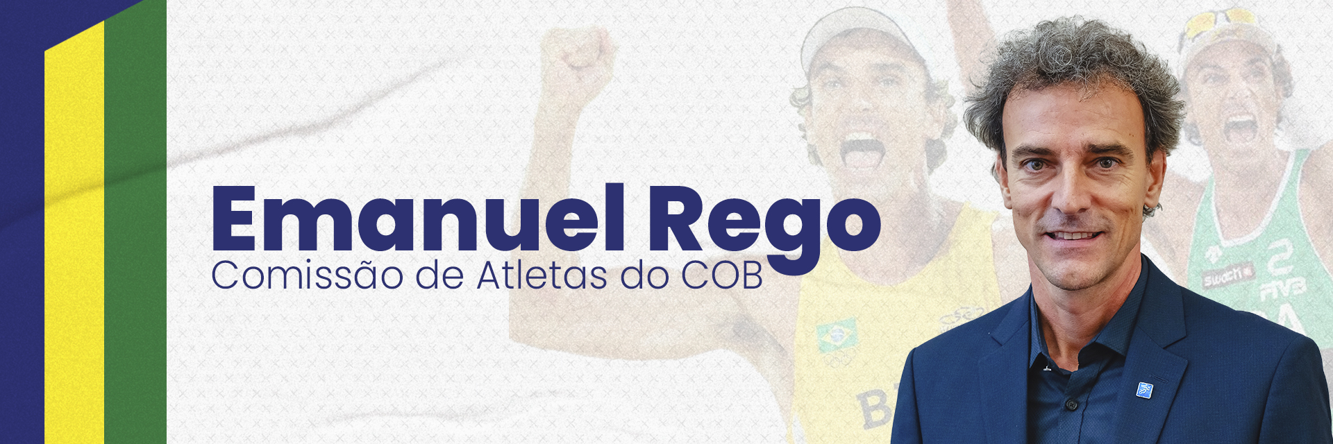 Chamada Principal: Embaixador do CBC, Emanuel Rego, e atletas de Clubes integram nova Comissão de Atletas do COB 