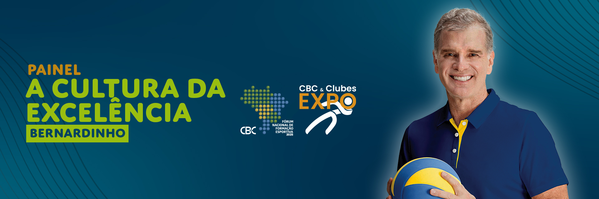 Bernardinho ministra palestra “A Cultura da Excelência” no CBC & Clubes EXPO!