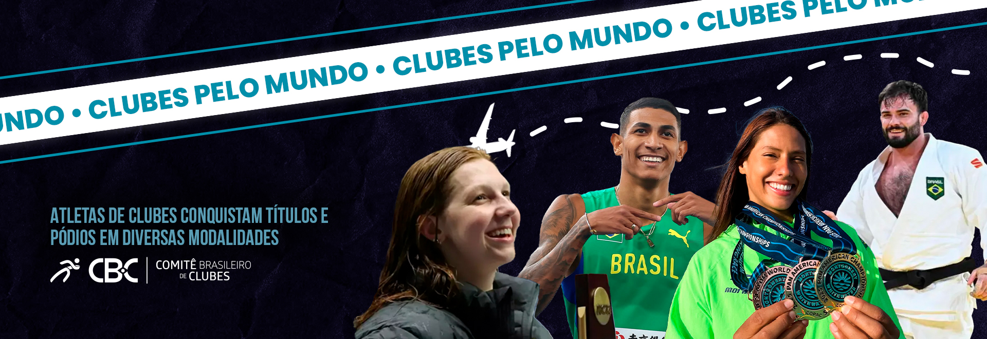 Clubes Pelo Mundo: Atletas dos Clubes conquistaram títulos e pódios em diversas modalidades