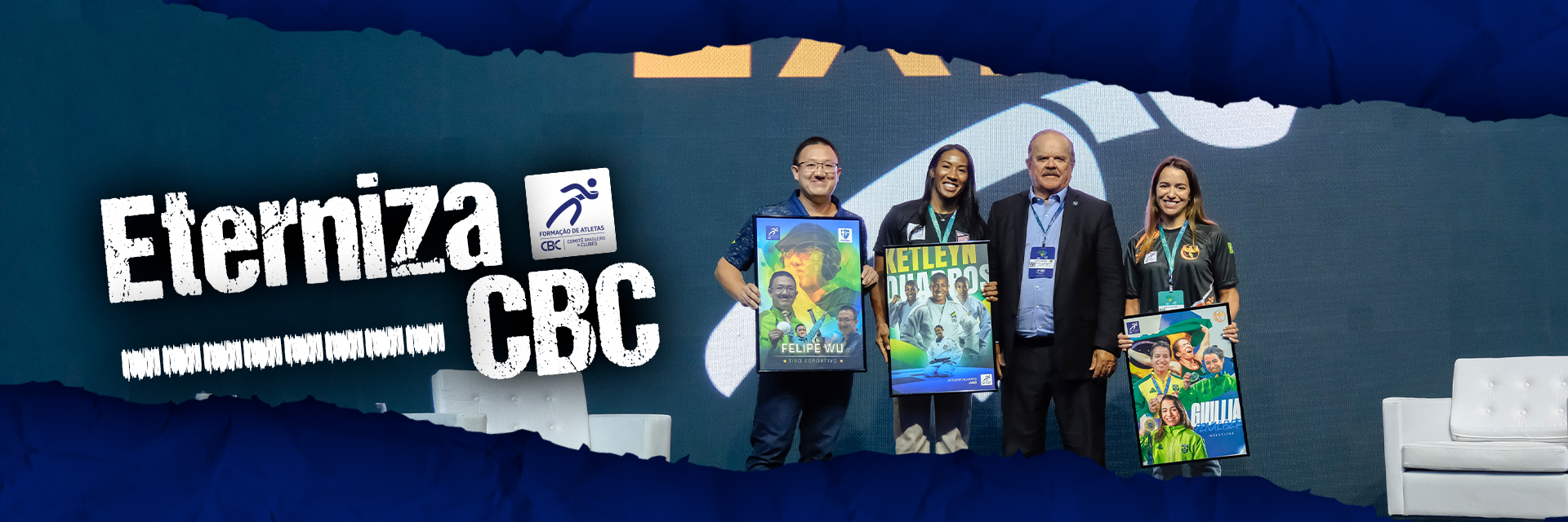 CBC homenageia grandes ídolos do esporte brasileiro com a honraria “Eterniza CBC”
