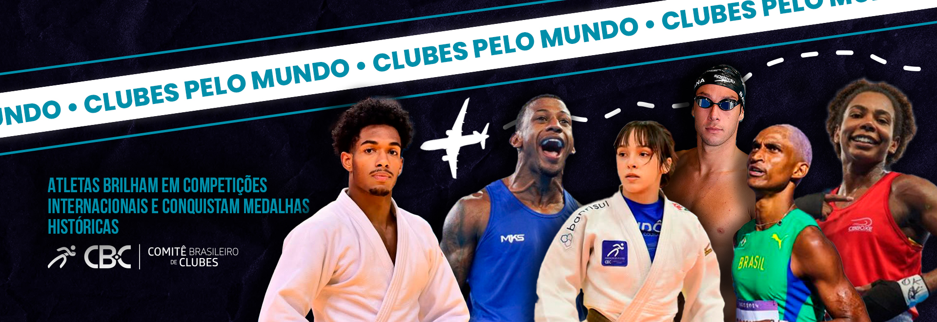 Clubes pelo Mundo: Atletas brilham em competições internacionais e conquistam medalhas históricas