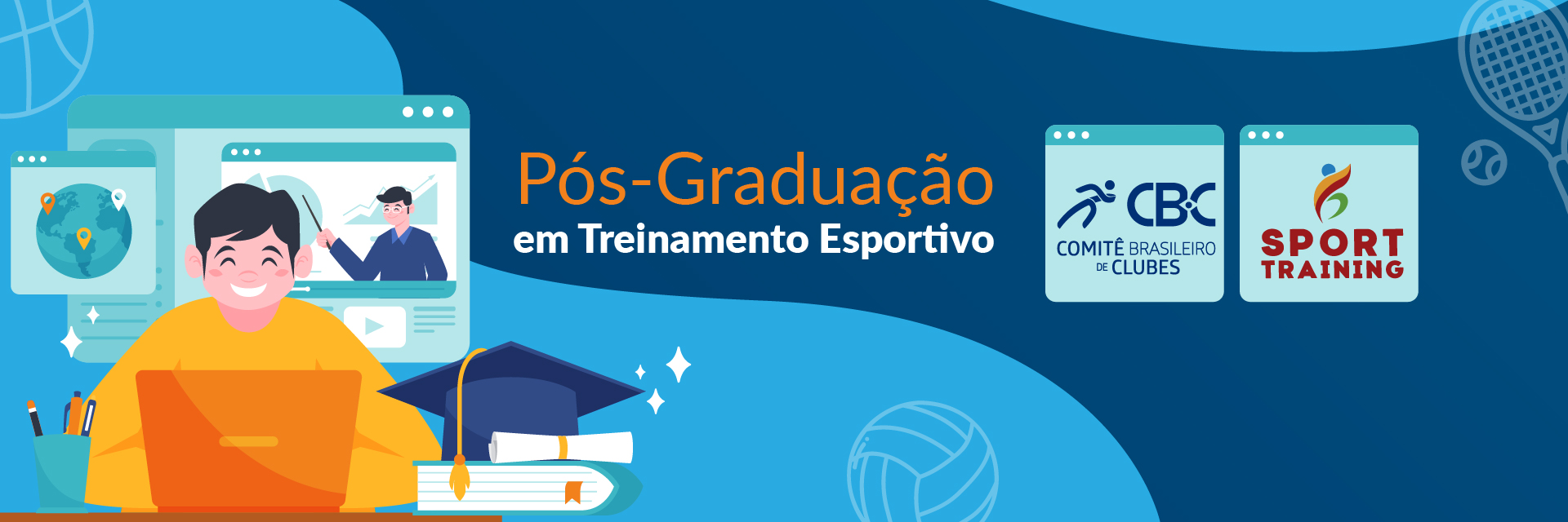Garanta sua vaga na Pós-Graduação em Treinamento Esportivo do CBC e Sport Training 