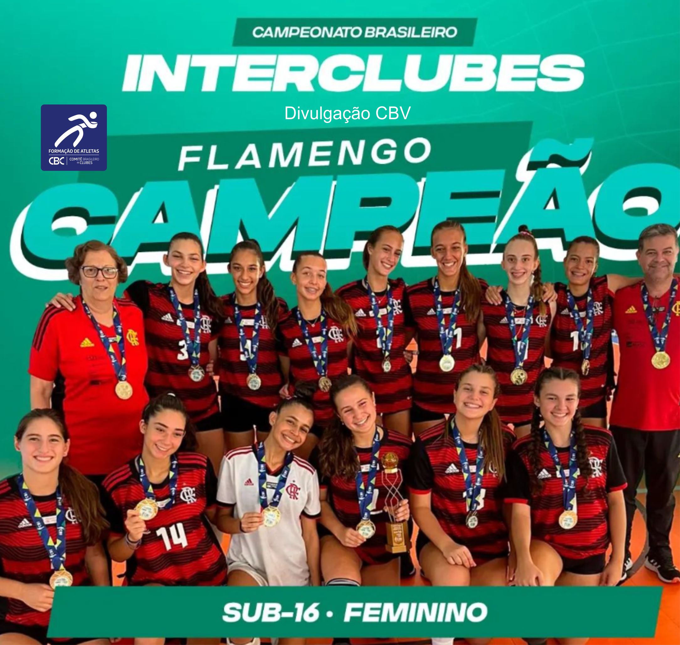 Campeonato Brasileiro Interclubes - CBI® - Voleibol Sub 16 Feminino - Etapa Única - 2022/2023