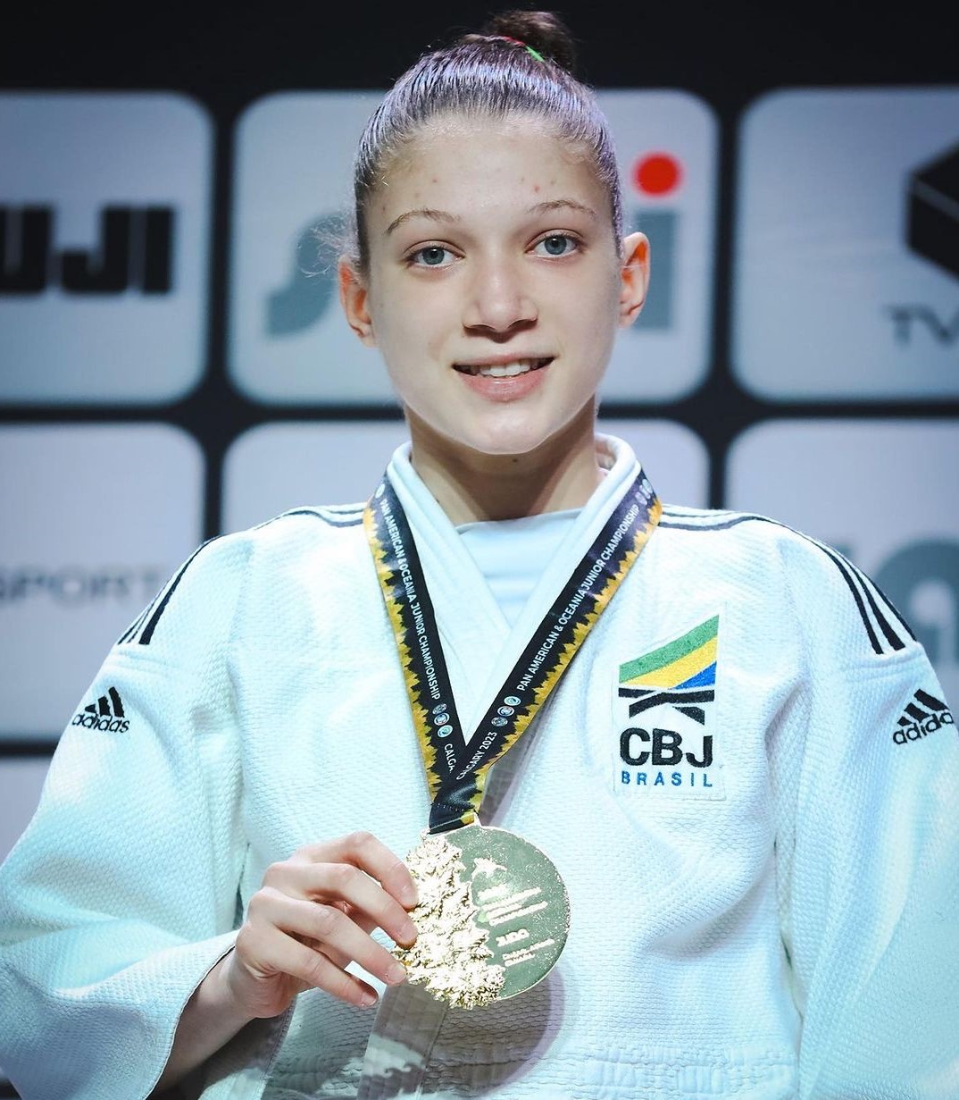 Clarice campeã mundial de Judô